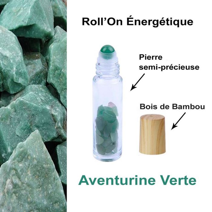 Roll’on Energétique Aventurine Verte