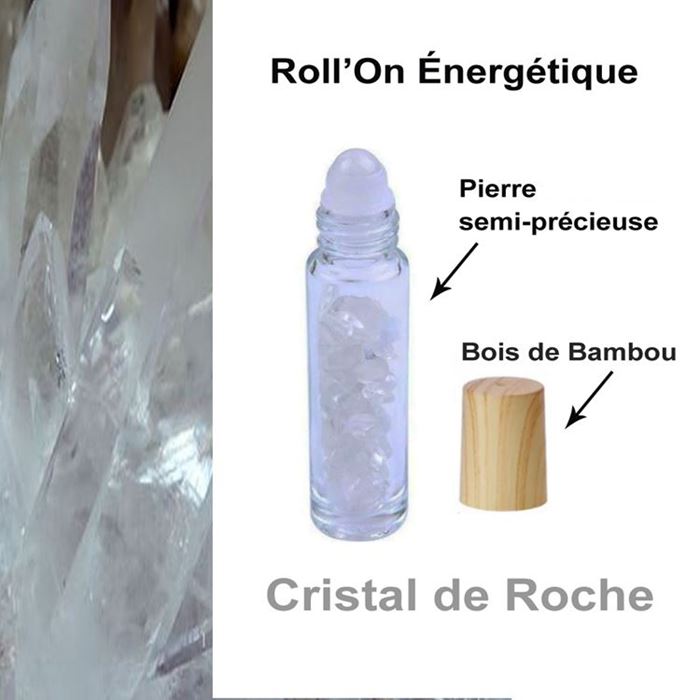 Roll’on Energétique Cristal de Roche