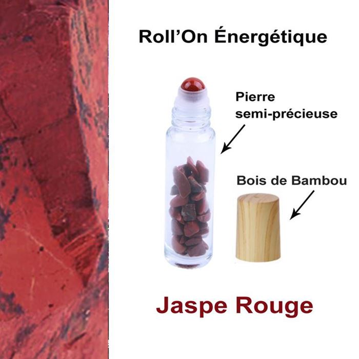 Roll’on Energétique Jaspe Rouge